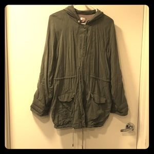 Army green jacket